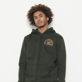 Sudadera con Capucha SUNSET Dark Green 2