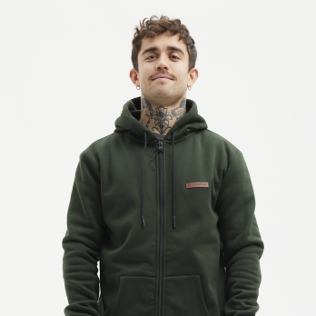 Sudadera con Capucha GRAPE Dark Green
