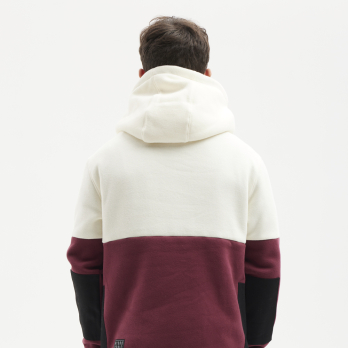 Hoodie DH GLOBE Off White / Anemone 2