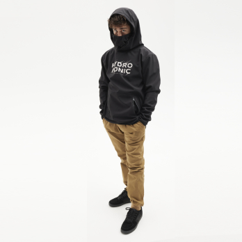 Softshell Hoodie DH FOLK Black 2