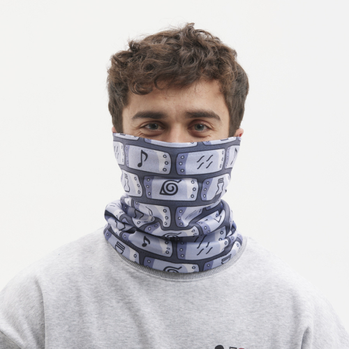 Neckwarmer NECK NARUTO Metal Plate