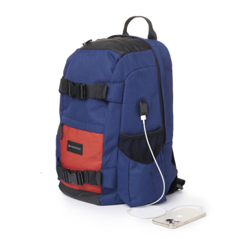 Skate Backpack BG KENTER Navy / Terracota 2