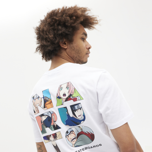 Camiseta Niño NARUTO TYPE White
