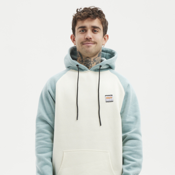 Hoodie Youth NARUTO LOOK Heather Acqua / Off White 2