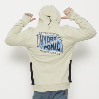 Sudadera con Capucha DH BANNER Moss Grey 2
