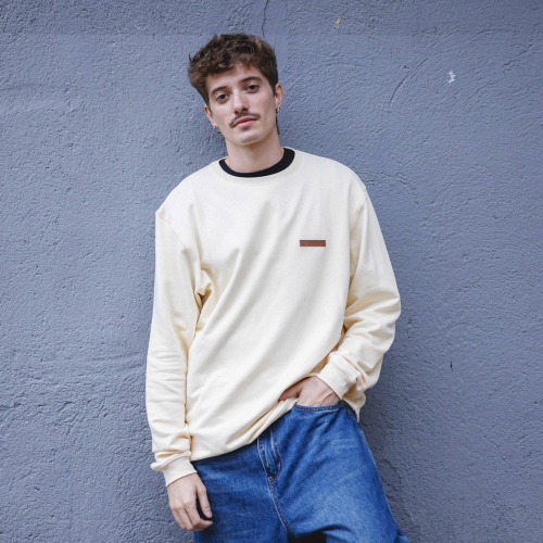 Sudadera sin Capucha GRACE Off White