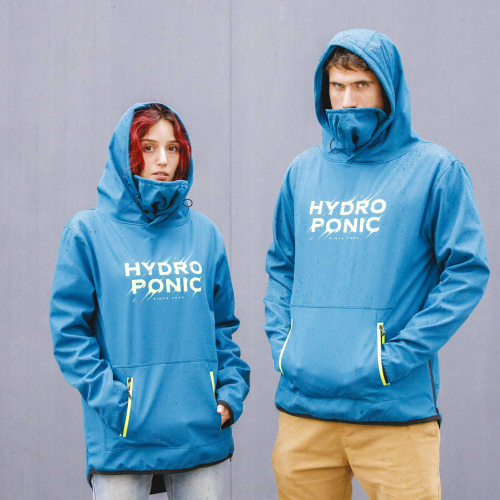 Softshell Hoodie DH FOLK Blue Coral