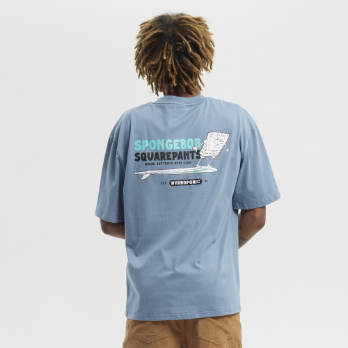 Camiseta BOB ESPONJA SURF Blue Grey