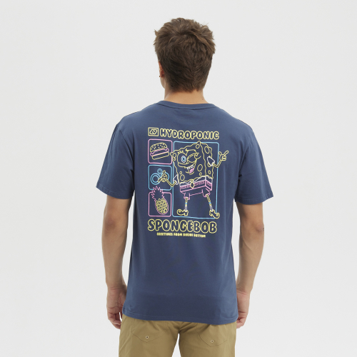 Camiseta BOB ESPONJA NEON Dark Blue