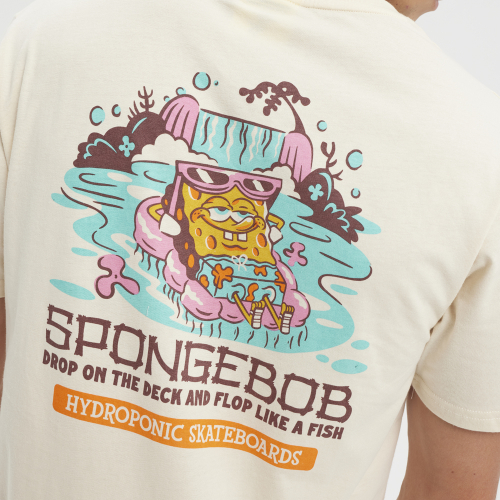 T-Shirt SPONGE BOB POOL Cream