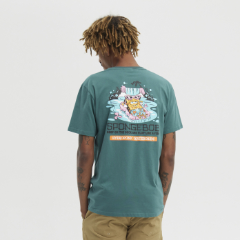 T-Shirt SPONGE BOB POOL Teal Green