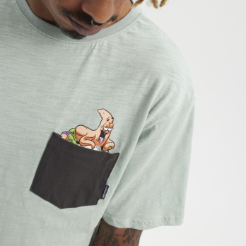 T-Shirt SPONGE BOB RIDER Aqua