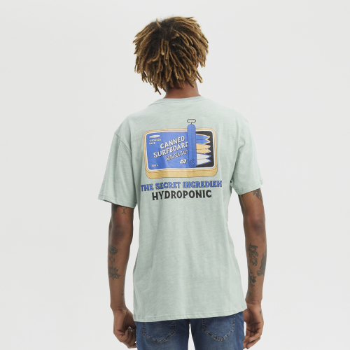 Camiseta CANNED Aqua