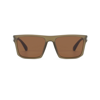 Sunglasses EW SPENCER Olive Matte + Brown 2