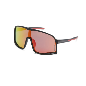 Sunglasses EW SAVAGE Black + Orange Mirror 2