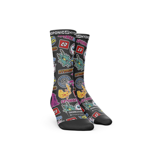 Socks SPONGE BOB STICKERS Black