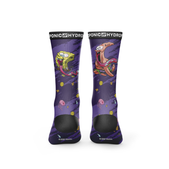 Socks SPONGE BOB RUN Purple 2