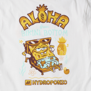 T-Shirt SPONGE BOB LUAU White 2
