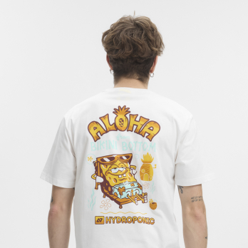 Camiseta BOB ESPONJA LUAU White