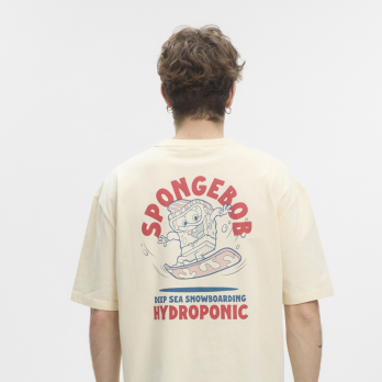 T-Shirt SPONGE BOB DEEP SEA Off White