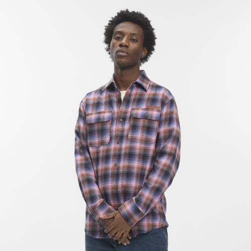 Shirt CLAYTON Blue Pink Check