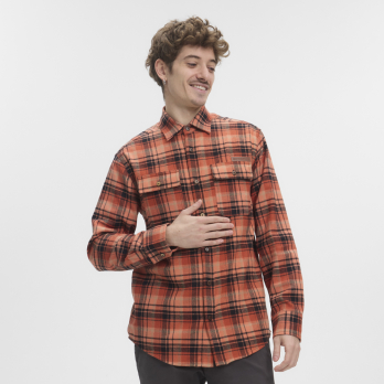 Shirt NOLAN Orange Check