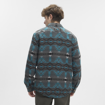 Camisa - Chaqueta SAUK Grey Blue Navajo 2