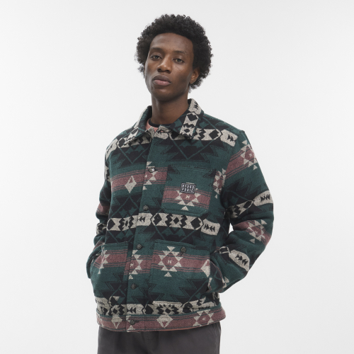 Shirt - Jacket DUNBAR Green Navajo