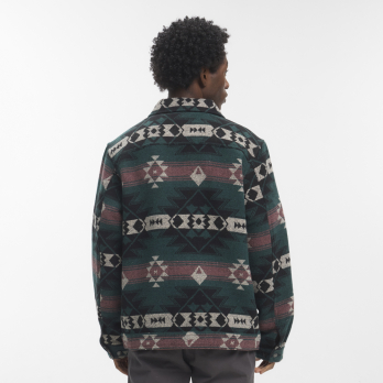 Shirt - Jacket DUNBAR Green Navajo 2
