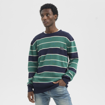 Knitting TURF Navy Teal Green 2