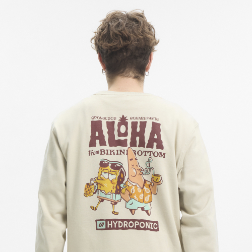 Sudadera sin Capucha BOB ESPONJA DUO Stone