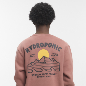 Sudadera sin Capucha NATURE Terracota