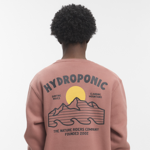 Sudadera sin Capucha NATURE Terracota