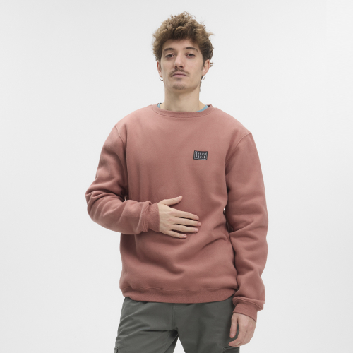Sudadera sin Capucha GRACE Terracota