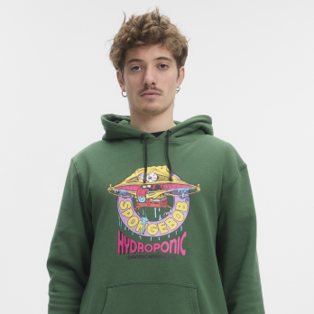 Sudadera con Capucha BOB ESPONJA MOUTH Dark Green