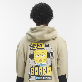 Hoodie DH SPONGE BOB BOARD Moss Green