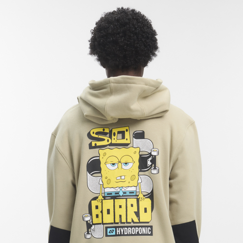 Hoodie DH SPONGE BOB BOARD Moss Green