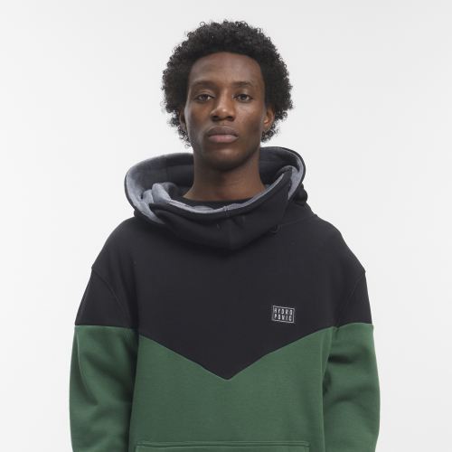 Sudadera con Capucha DH PLOW Black / Dark Green