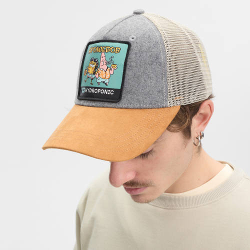 Cap SPONGE BOB DUO Heather Grey Tan