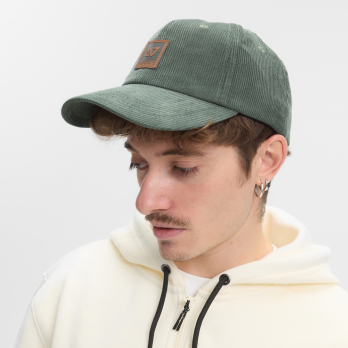 Cap HY CORP Teal Green Corduroy 2