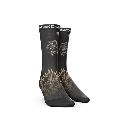 Calcetines FLAGSHIP Black Skeleton