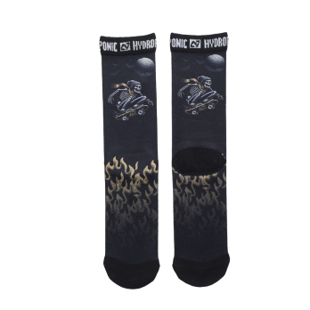 Socks FLAGSHIP Black Skeleton 2