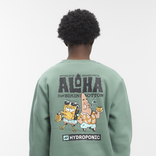 Sudadera sin Capucha Infantil BOB ESPONJA DUO Acqua