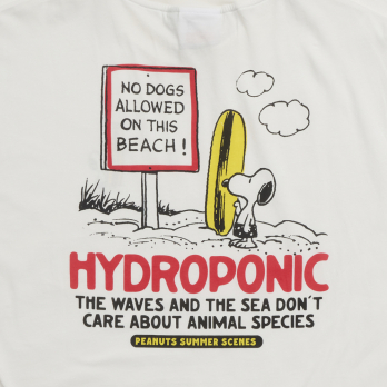 T-Shirt PEANUTS NO DOGS White 2