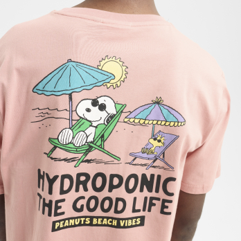 T-Shirt PEANUTS GOOD LIFE Peach Blossom