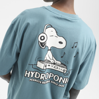 T-Shirt PEANUTS DJ Teal