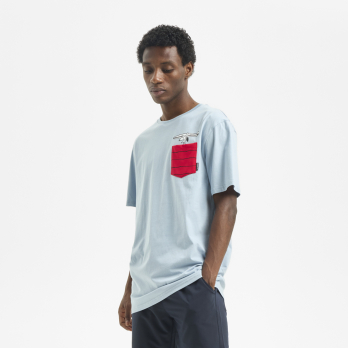 T-Shirt PEANUTS GO SURFING Blue Cloud 2