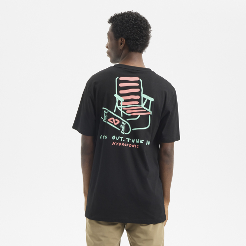 T-Shirt LOG OUT Black