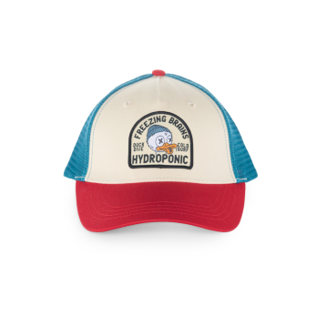 Cap DUCK Natural / Red / Teal 2