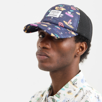 Cap PEANUTS BEACH Navy 2